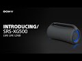 Bluetooth reproduktory Sony SRS-XG500