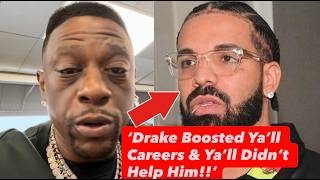 Boosie GOES OFF On DRAKE Rapper Friends For NOT DEFENDING Him During Kendrick Lamar Battle