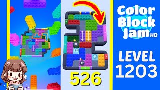 Soluzione del Livello 1203 di Color Block Jam