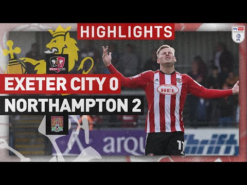 HIGHLIGHTS: Exeter City 0 Northampton Town 2 (30/9/23) EFL Sky Bet League One