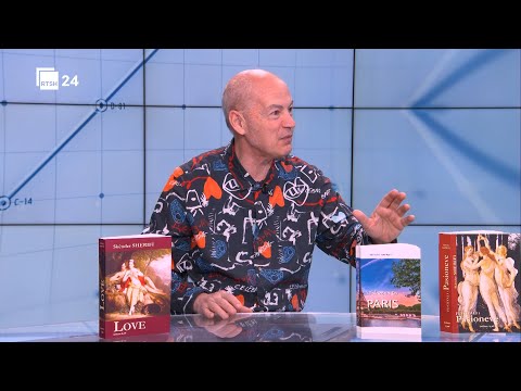 Shkrimtari Skënder Sherifi në studio për librin me kujtime "Welcome to Paris"