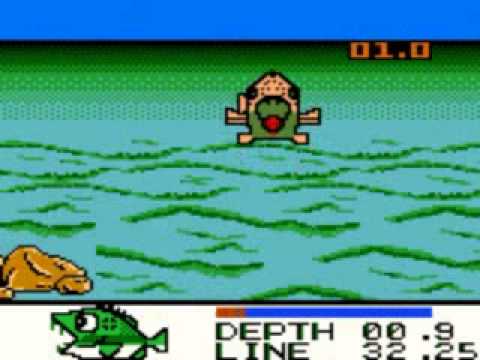 The Black Bass : Lure Fishing Game Boy