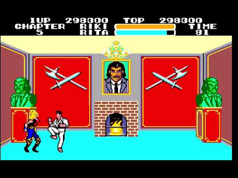 843 Black Belt Movie mode Sega Master System, HD 60fps