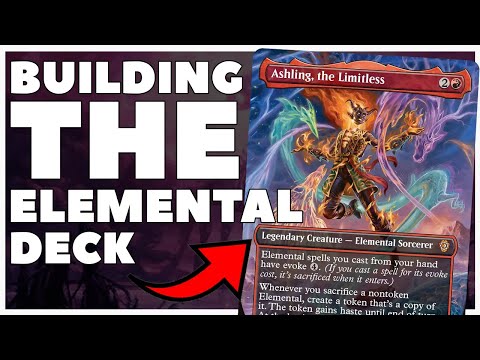 Building THE BEST Elementals Commander Deck with Ashling, the Limitless
