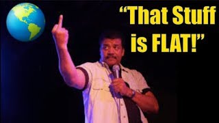 Flat Earth: Neil Degrasse Tyson Tells the Truth