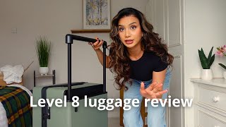 Unbox LEVEL 8 voyageur luggage set with me - honest review