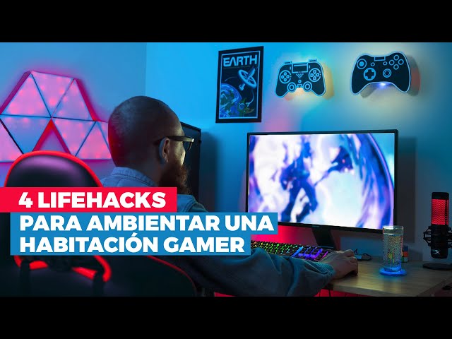 Vídeo relacionado con Placa LED de madera de Gamer Zone, para videojuegos, con diseño y texto de carga, decoración de pared para habitación juvenil, escritorio y habitación de juegos