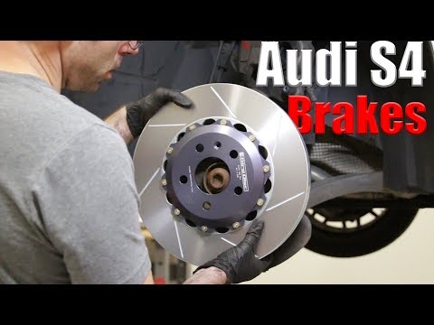 Audi S4 Front Brake Upgrade | 2 Piece Rotors