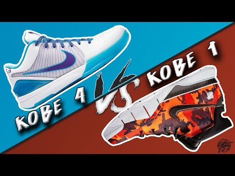 Nike Kobe 4 PROTRO vs Kobe 1 PROTRO!