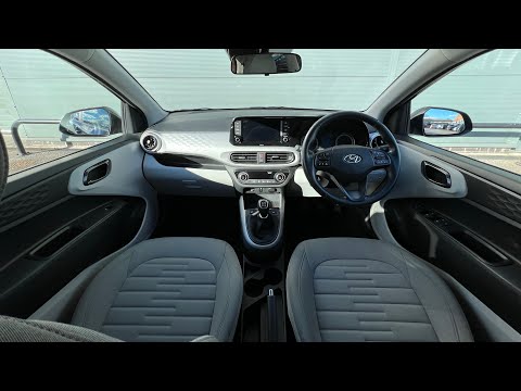 Inside a 2021 Hyundai i10 Premium 1.2 MPi Black + White Package Interior