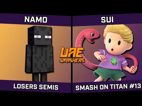 Namo (Steve) vs Sui (Lucas) - Smash on Titan #13