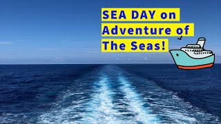 Adventure of the Seas Vlog 2 Sea Day