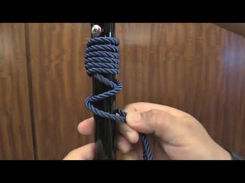 How to Wrap a Drum Major Mace