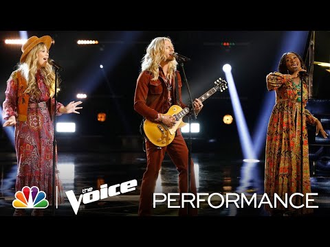 Rachel Mac, Jordan Matthew Young and Gihanna Zoë - "Go Your Own Way" - Voice Top 9 Performances 2021