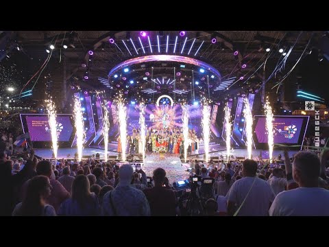 Финальные аккорды. Торжественное закрытие "Славянского базара" прошло в
Витебске