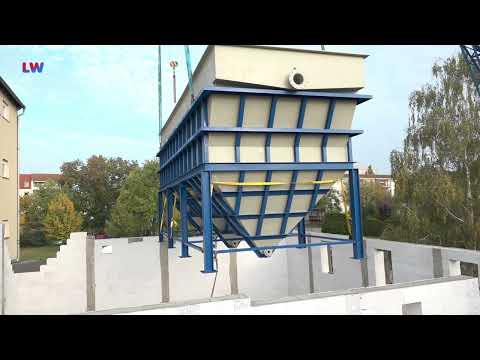 Hoyerswerda Neue Lamellenschrägklärer im Wasserwerk Zeißig - LAUSITZWELLE