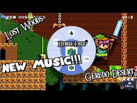 I Added Missing Zelda Music to the New Mario Maker 2 Link Update! [For All Themes]