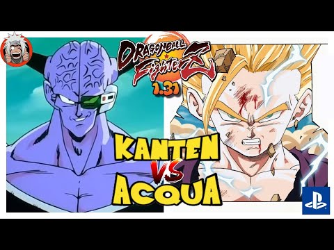DBFZ ACQUA vs kanten - (Ginyu, A21LC, Sbaby2) vs (GogetaSSB, A21LC, TGohan) Ver 1.31