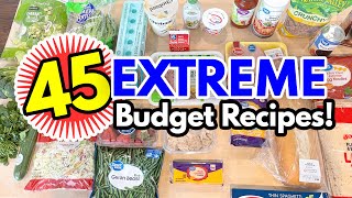 🚨MEGA Budget Meal Ideas: 3 HOURS of Delicious Cheap Eats!