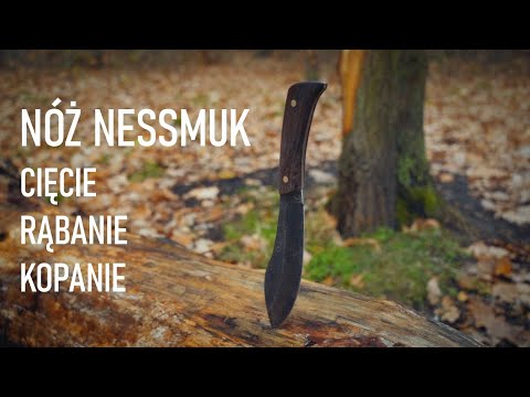 Nóż typu NESSMUK | RĄBANIE SIEKANIE CIĘCIE