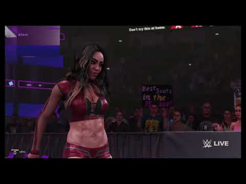 WWE2K19 - Alicia Fox VS Lana