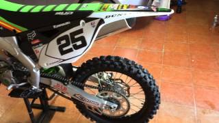 Kawasaki KX 250 F 2015 first run