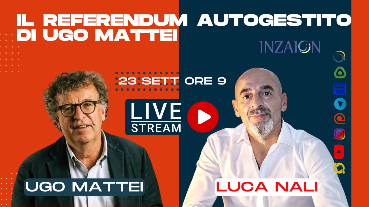 IL REFERENDUM AUTOGESTITO DI UGO MATTEI - Ugo Mattei - Luca Nali