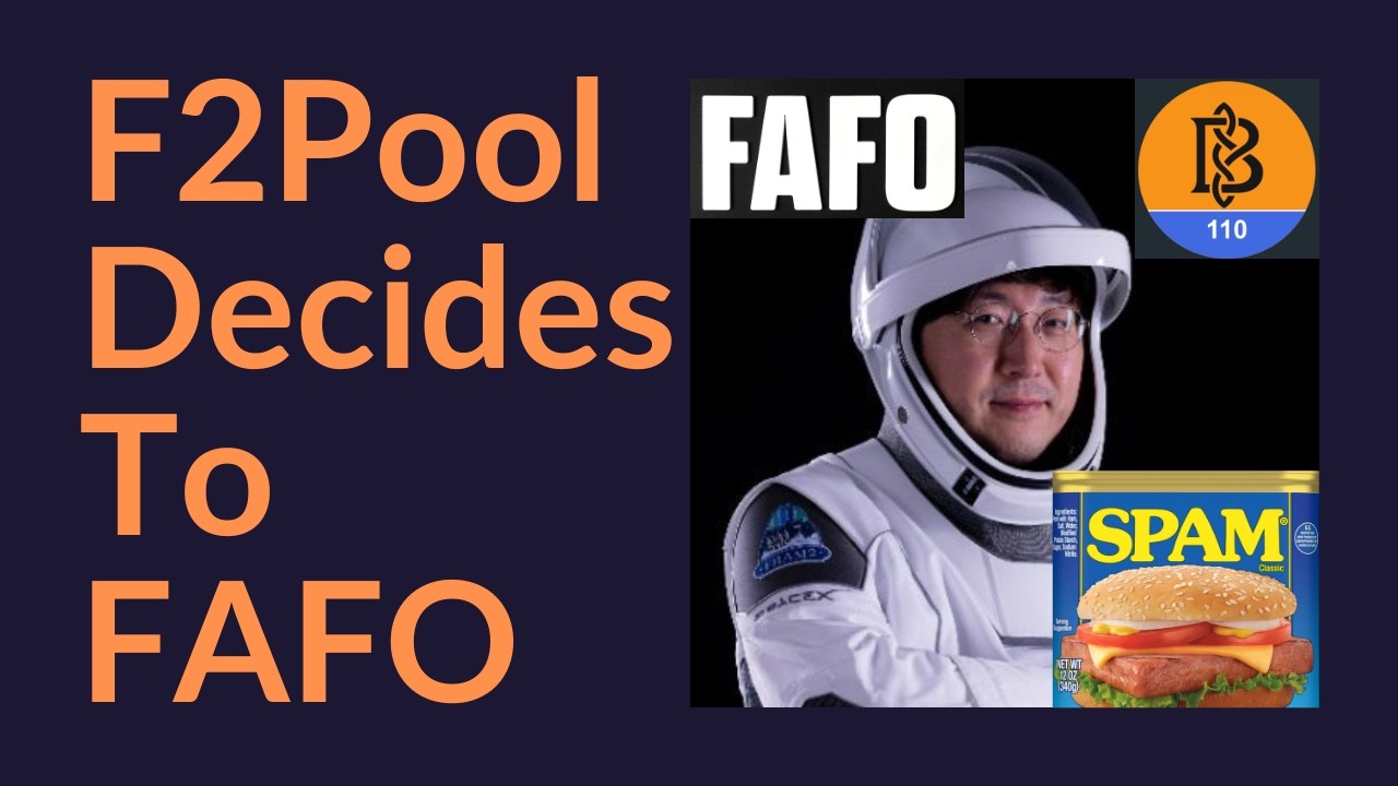 F2Pool Decides To FAFO