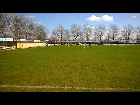 Winnende goal vvSpijkenisse JO13-1 tegen SC Feyenoord JO13-1