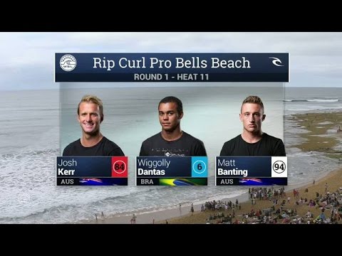 2016 Rip Curl Pro Bells Beach: Round 1, Heat 11 Video
