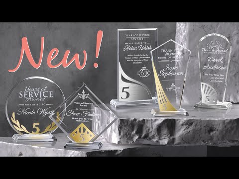 NEW Years of Service Gallery - Crystal D Awards & Gifts