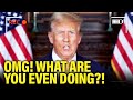 Trump LOSES HIS MIND in Videos of Himself HE POSTED