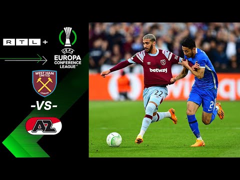 West Ham United vs. AZ Alkmaar – Highlights & Tore | UEFA Europa Conference League