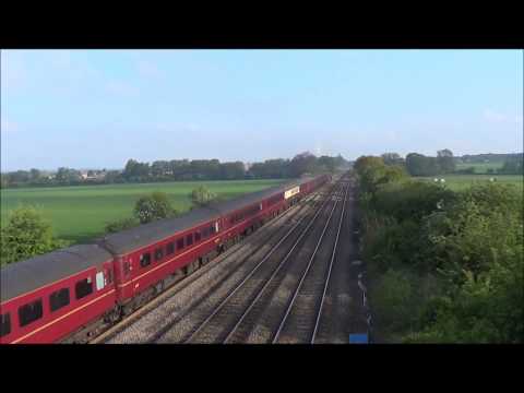 47580 'TNT' 47760 With 'The Lakeland Moorlander' 25/5/13 - Cossington - THRASH! - (CPT's)