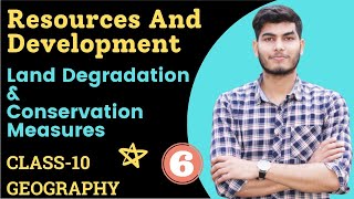 Land degradation and conservation measures class 10|Ch1 Resources and development| land conservation