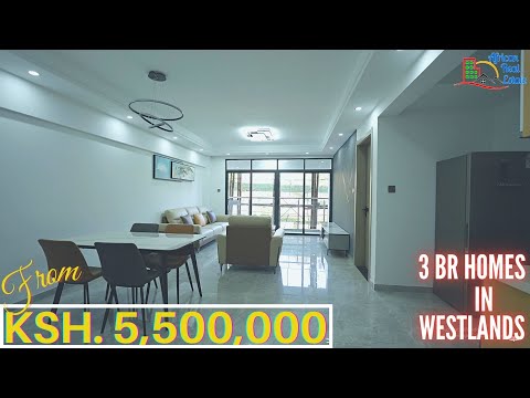 Inside one of the modern highrise homes in Westlands - Nairobi Kenya. PRICES From Ksh. 5.5 Million