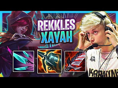 REKKLES IS A GOD WITH XAYAH! | FNC Rekkles Plays Xayah ADC vs Tristana!  Season 2023