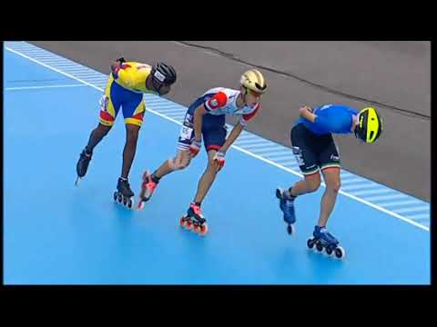 JUNIOR Men 10.000M POINTS/ELIMINATION - Speed Skating | World Roller Games - Barcelona