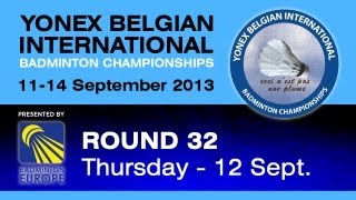 R32 - MS - Indra Bagus Ade Chandra vs Christian Lind Thomsen - Yonex Belgian International 2013