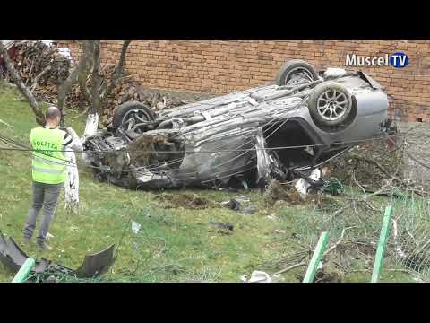 Jurnal MUSCEL TV 11.04.2022 Mașină răsturnată