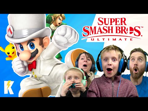 Super Smash Bros Ultimate Family Battle! K-City GAMING