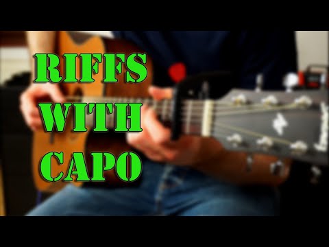 6 Famous Acoustic Guitar Riffs Using A Capo