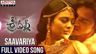 Saavariya Full Video Song  Srivalli Video Songs  R