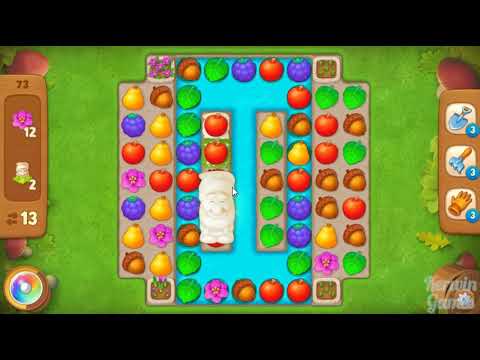 Gardenscapes Level 73 - No Boosters