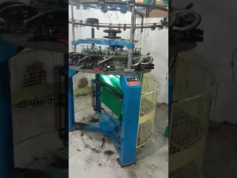 Semi-computerized circular mini jacquard knitting machine, 7...