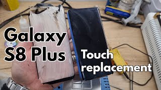 Samsung Galaxy S8 Plus touchscreen replacement - Full video 4K
