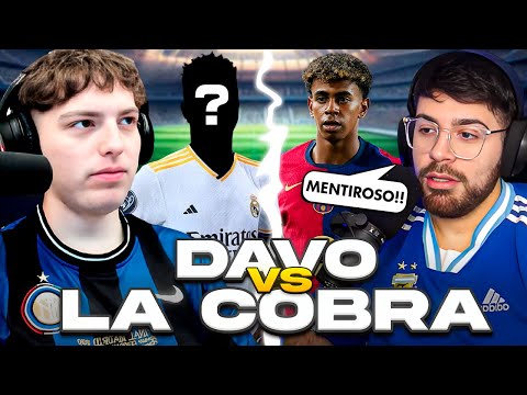 MENTIROSO VERSION FUTBOL ft. LA COBRA: ¿QUIEN MIENTE Y QUIEN SABE MAS DEL DEPORTE? (2024)