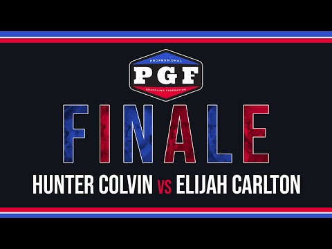 PGF Season 2 FINALE - Elijah Carlton vs Hunter Colvin (FULL MATCH)