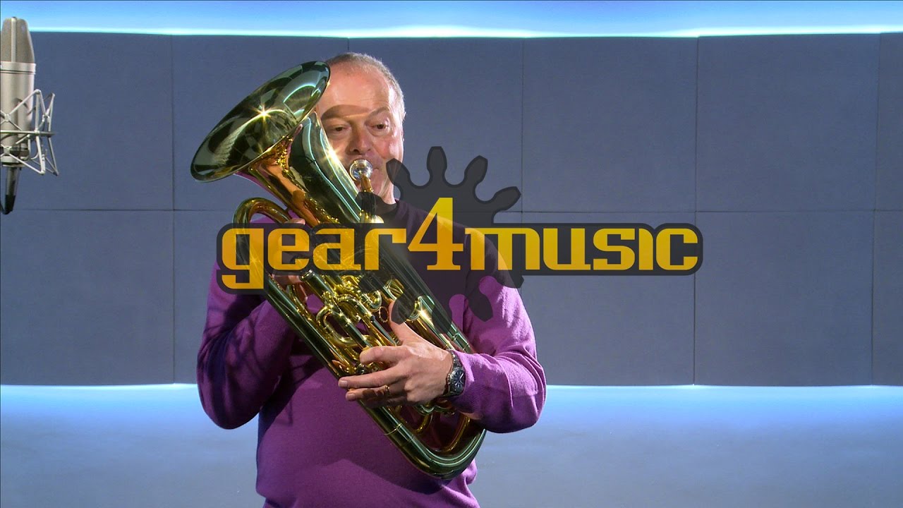 4 Valve Euphonium by Gear4music