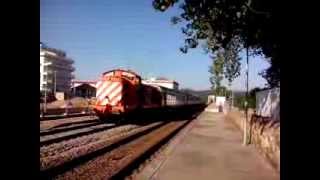 preview picture of video 'CP 1400 rare passenger train'